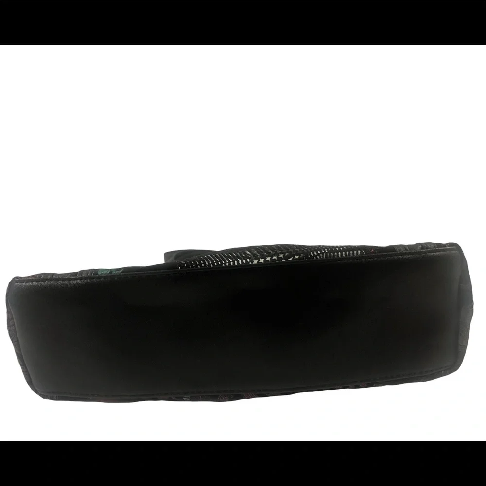 Stefan Collection Purse W-10073 Shimmering Black Multicolor NWOT - Picture 4 of 6